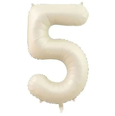 Folyo Balon Krem 5 34 İnç 76 Cm